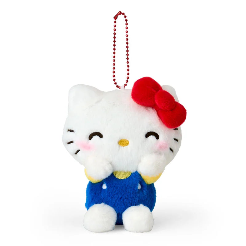 Japan Sanrio - Hello Kitty Plush Keychain (Various Faces) Ufufu