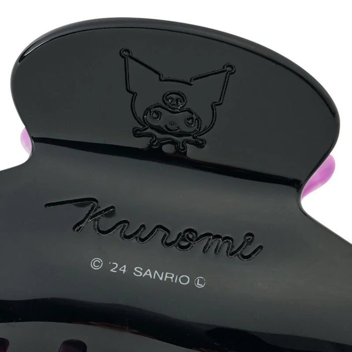 Japan Sanrio - Kuromi Hair Clip (Purple Marble)
