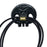 Japan Sanrio - Kuromi Hair Tie Set (BLACK&CHECK)