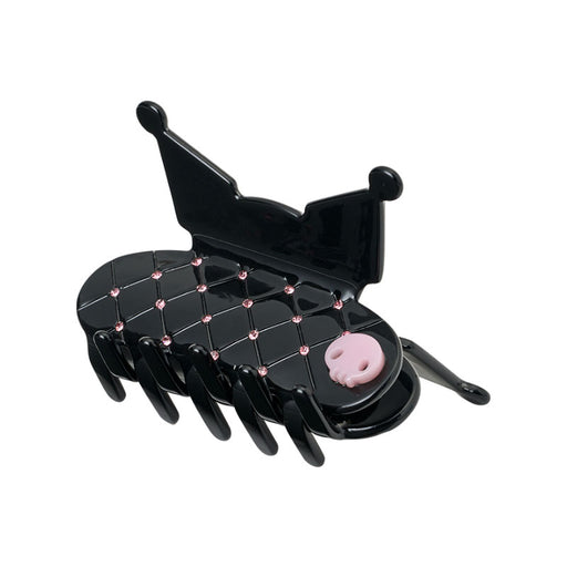 Japan Sanrio - Kuromi Hair Clip (BLACK&CHECK)