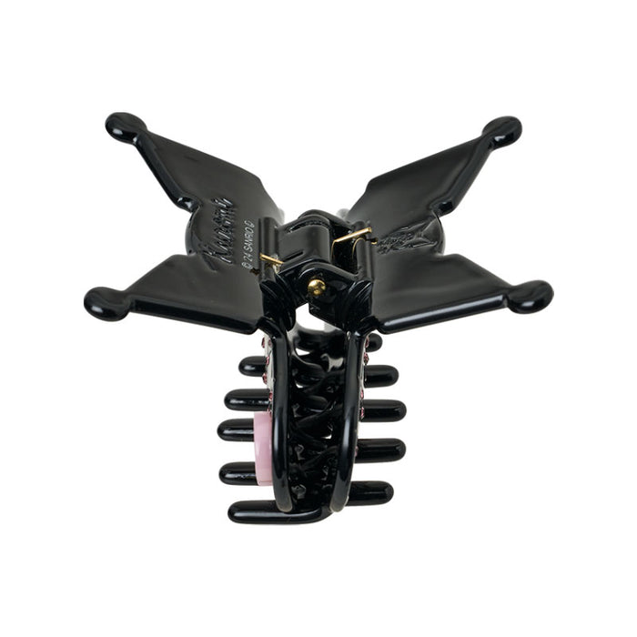 Japan Sanrio - Kuromi Hair Clip (BLACK&CHECK)