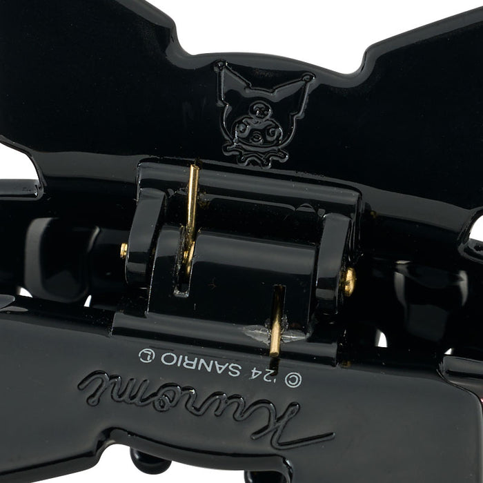 Japan Sanrio - Kuromi Hair Clip (BLACK&CHECK)