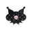 Japan Sanrio - Kuromi Hairpin (BLACK&CHECK)