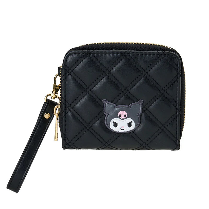 Japan Sanrio - Kuromi Quilted Bi-fold Wallet