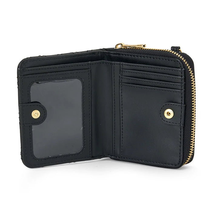 Japan Sanrio - Kuromi Quilted Bi-fold Wallet