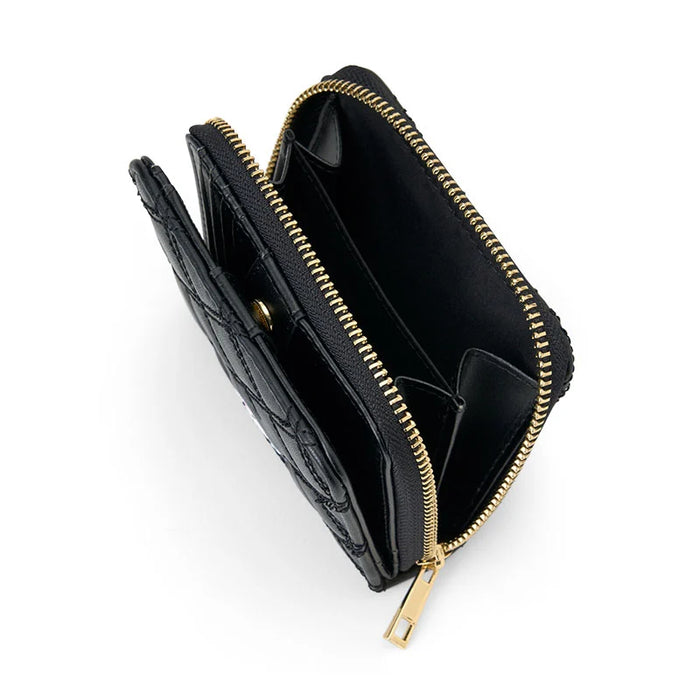 Japan Sanrio - Kuromi Quilted Bi-fold Wallet