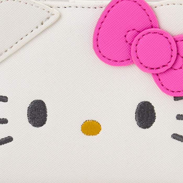 Japan Sanrio - Hello Kitty Face-shaped bi-fold Wallet