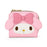 Japan Sanrio - My Melody Face-shaped bi-fold Wallet