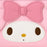 Japan Sanrio - My Melody Face-shaped bi-fold Wallet