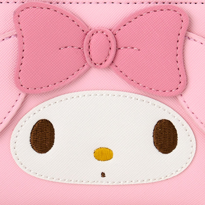 Japan Sanrio - My Melody Face-shaped bi-fold Wallet
