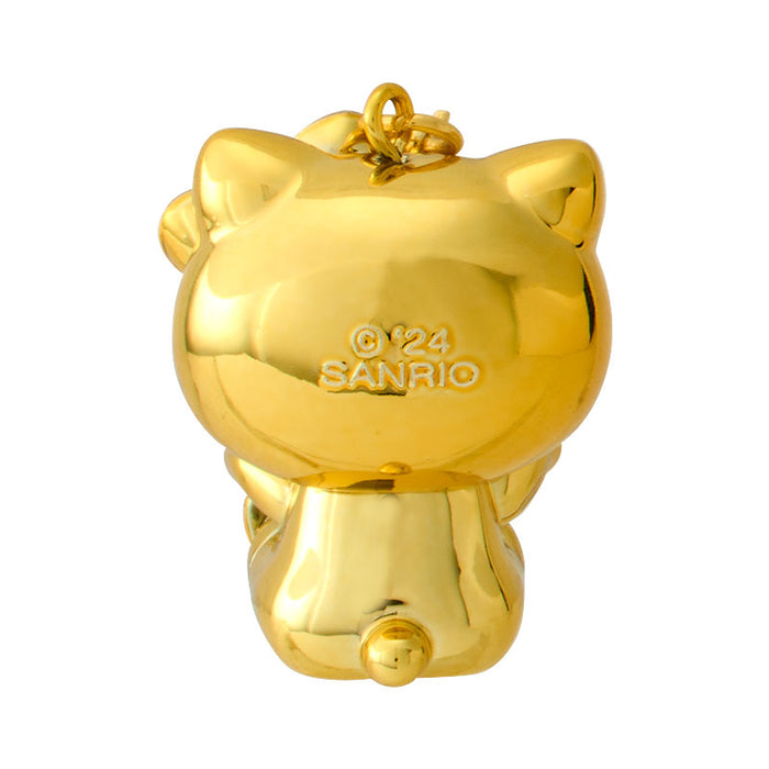 Japan Sanrio - Hello Kitty Shiny Gold Netsuke