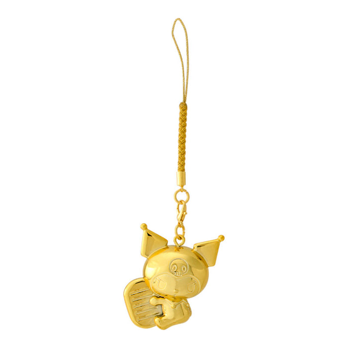 Japan Sanrio - Kuromi Shiny Gold Netsuke