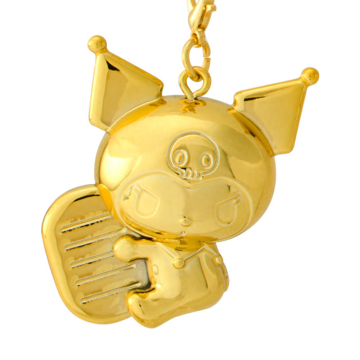 Japan Sanrio - Kuromi Shiny Gold Netsuke