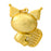 Japan Sanrio - Kuromi Shiny Gold Netsuke