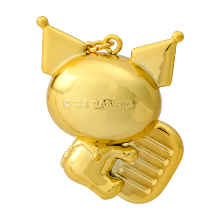 Japan Sanrio - Kuromi Shiny Gold Netsuke