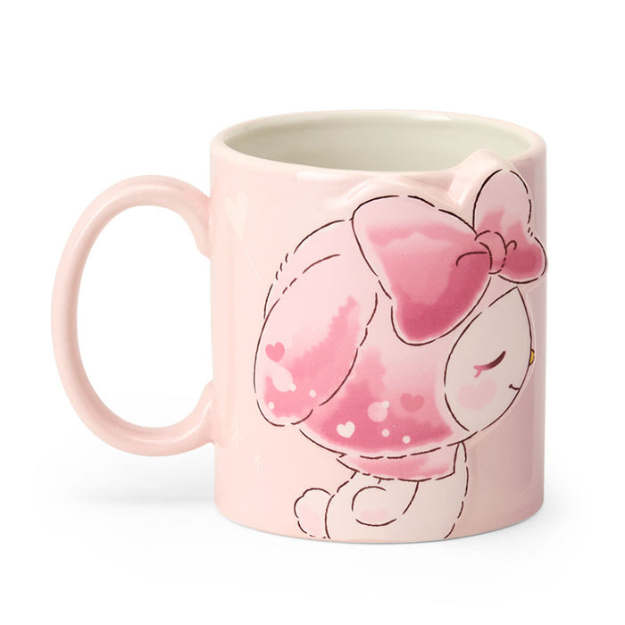 Japan Sanrio - My Melody & Kuromi Kiss Pair Mug