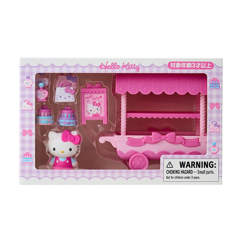Japan Sanrio - Hello Kitty Dolls and Wagons