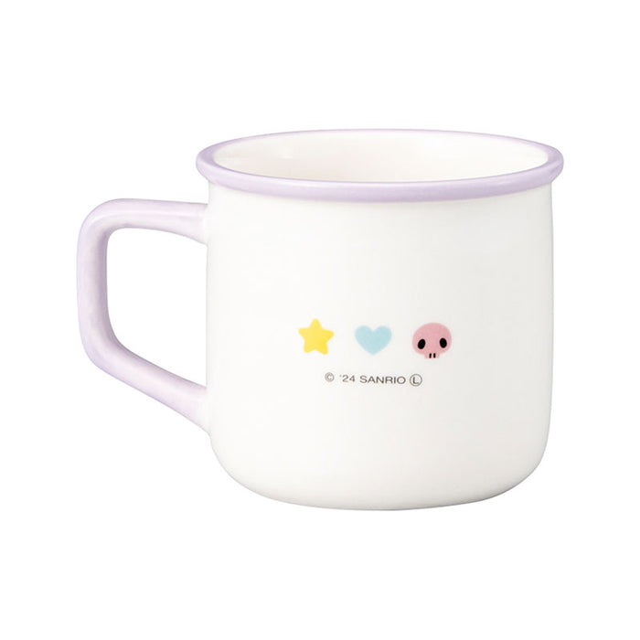 Japan Sanrio - Kuromi Enamel-style Mug