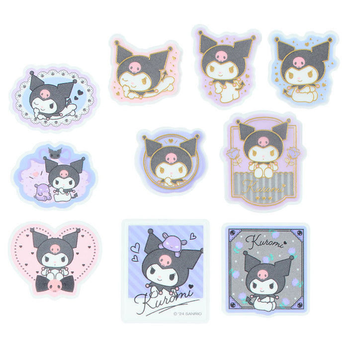 Japan Sanrio - Kuromi Sticker Set
