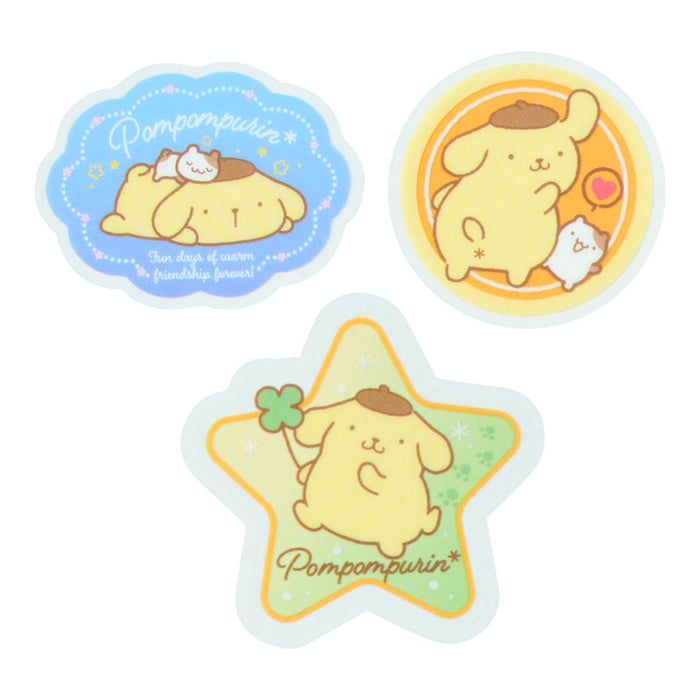 Japan Sanrio - Pompompurin Sticker Set