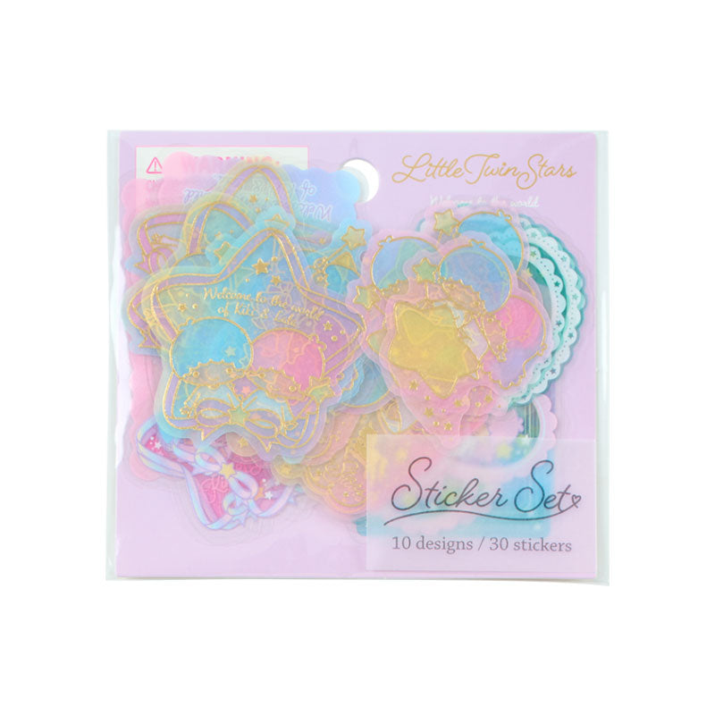 Japan Sanrio - Little Twin Stars Sticker Set