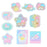 Japan Sanrio - Little Twin Stars Sticker Set