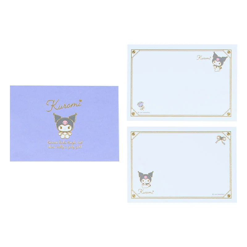 Japan Sanrio - Kuromi Message Mini Pad