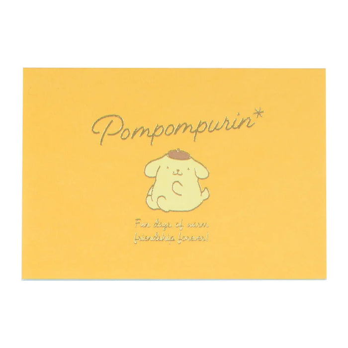 Japan Sanrio - Pompompurin Message Mini Pad