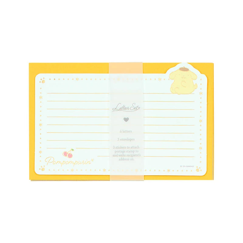 Japan Sanrio - Pompompurin Letter Set