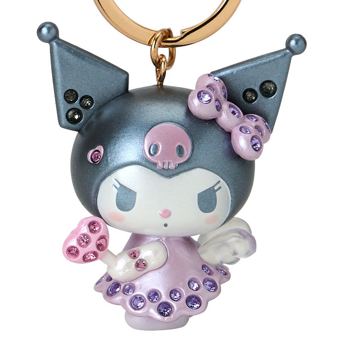 Japan Sanrio - Kuromi Angel Keychain