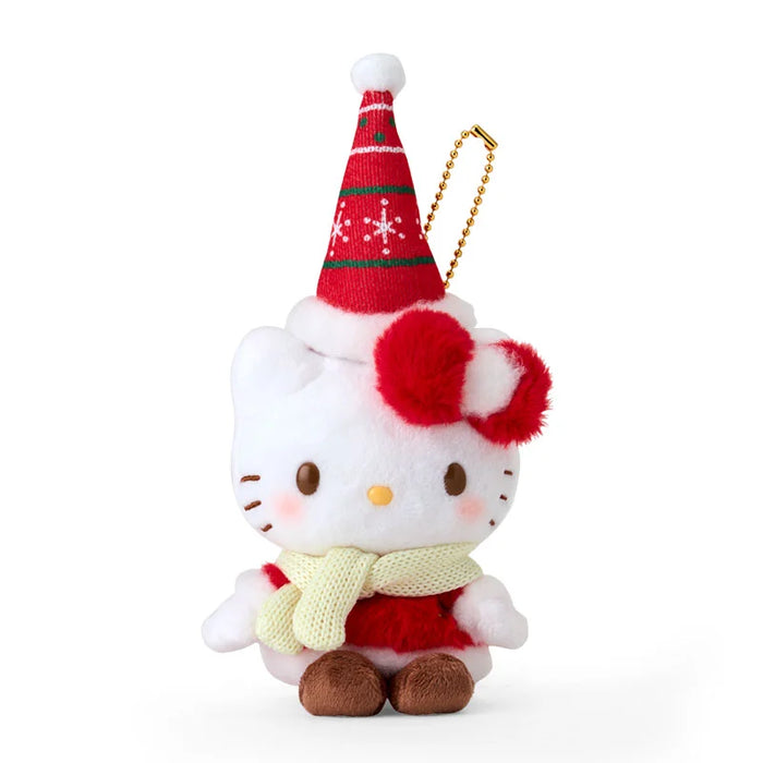 Japan Sanrio - Hello Kitty Plush Keychain (Christmas)