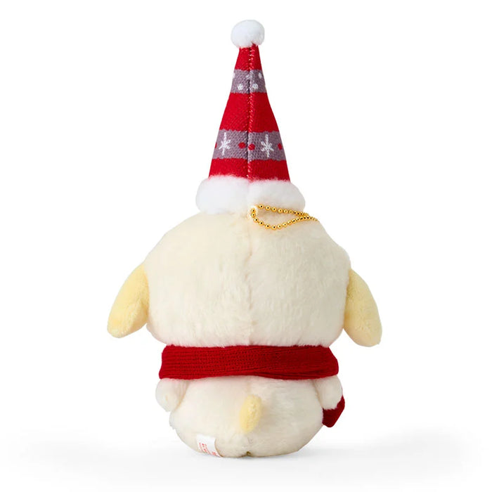 Japan Sanrio - Pompompurin Plush Keychain (Christmas)