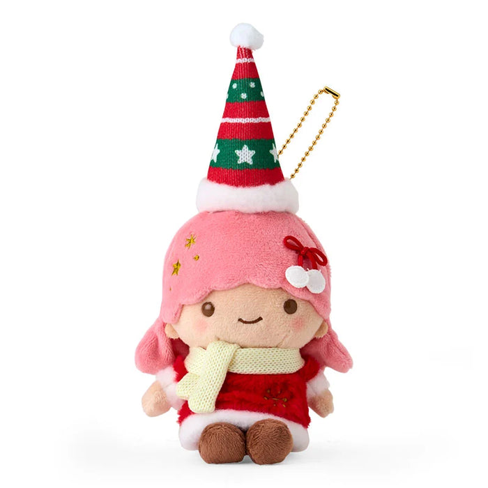Japan Sanrio - Little Twin Stars (Lala) Plush Keychain (Christmas)