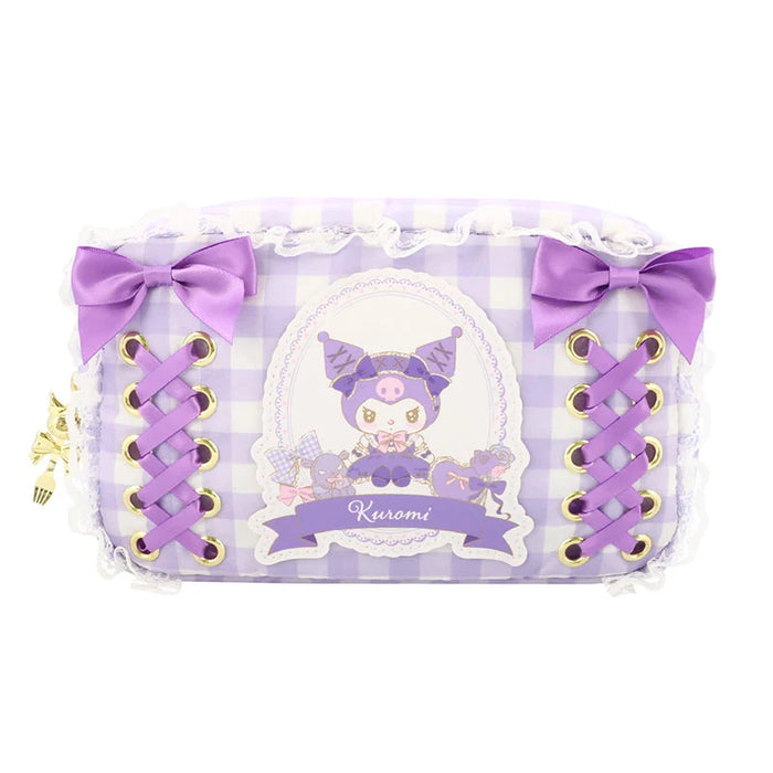 Japan Sanrio -Kuromi Cosmetic Pouch (Lolita)
