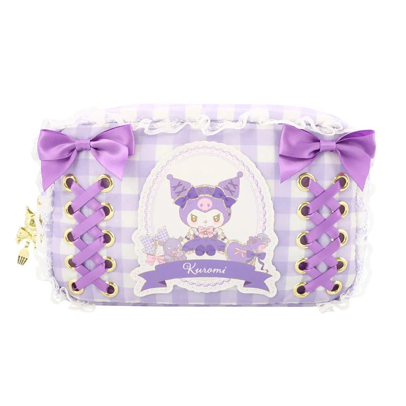 Japan Sanrio -Kuromi Cosmetic Pouch (Lolita)