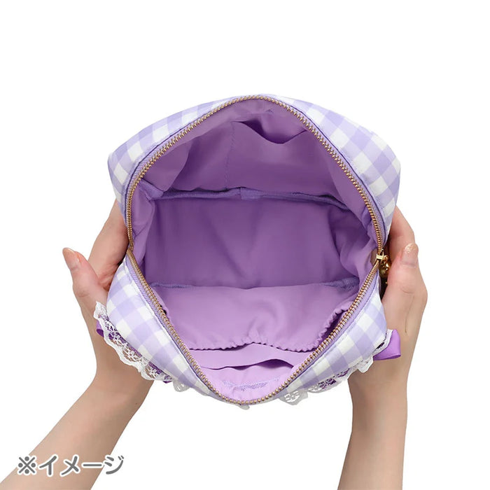 Japan Sanrio -Kuromi Cosmetic Pouch (Lolita)