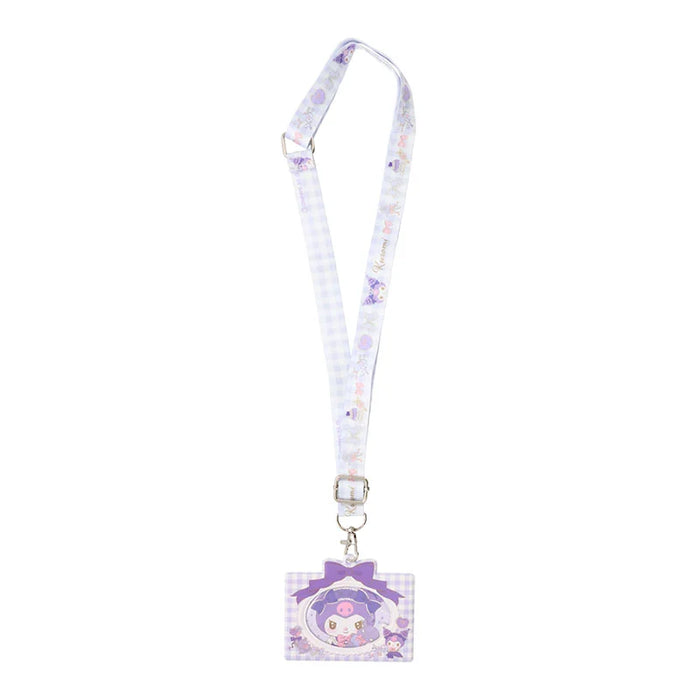 Japan Sanrio -Kuromi Strap Card Case (Lolita)