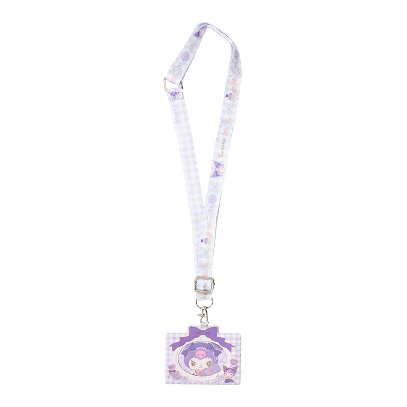 Japan Sanrio -Kuromi Strap Card Case (Lolita)