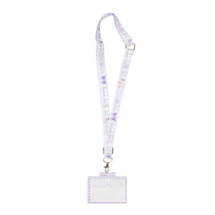 Japan Sanrio -Kuromi Strap Card Case (Lolita)