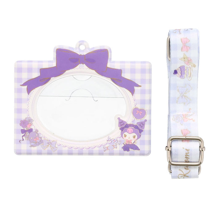 Japan Sanrio -Kuromi Strap Card Case (Lolita)