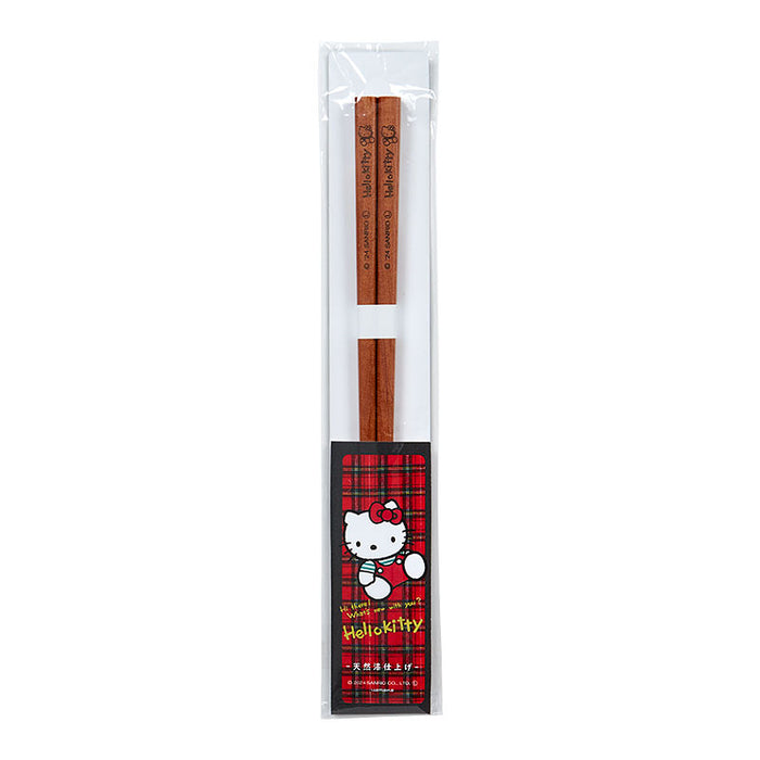 Japan Sanrio - Hello Kitty Fine wood chopsticks (1980s)