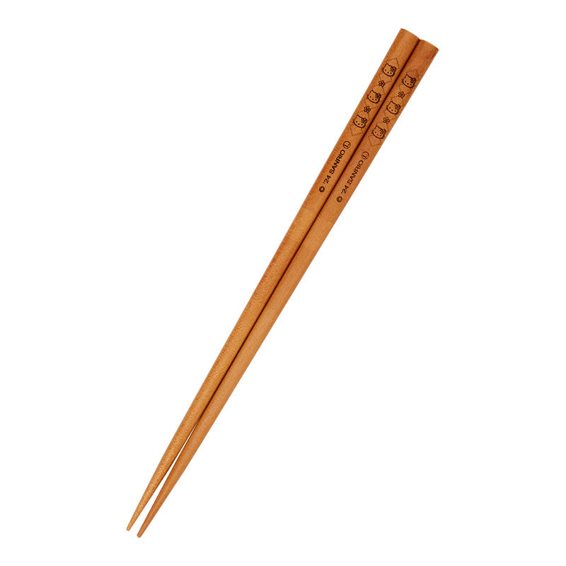 Japan Sanrio - Hello Kitty Fine Wood Chopsticks (1990s)
