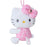 Japan Sanrio - Hello Kitty Hug Plush Keychain (Leopard) Pink