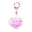 Japan Sanrio - Hello Kitty Gal Dome Keychain  (Leopard) Pink
