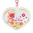 Japan Sanrio - Hello Kitty Gal Dome Keychain (Suntan)