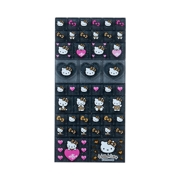 Japan Sanrio - Hello Kitty 90s Tile Sticker (Leopard)
