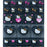Japan Sanrio - Hello Kitty 90s Tile Sticker (Leopard)