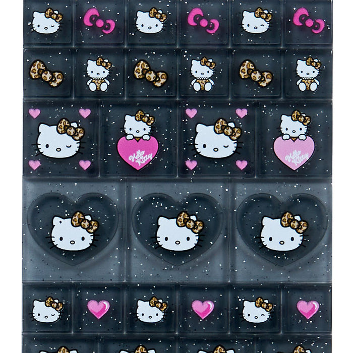 Japan Sanrio - Hello Kitty 90s Tile Sticker (Leopard)