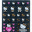 Japan Sanrio - Hello Kitty 90s Tile Sticker (Leopard)