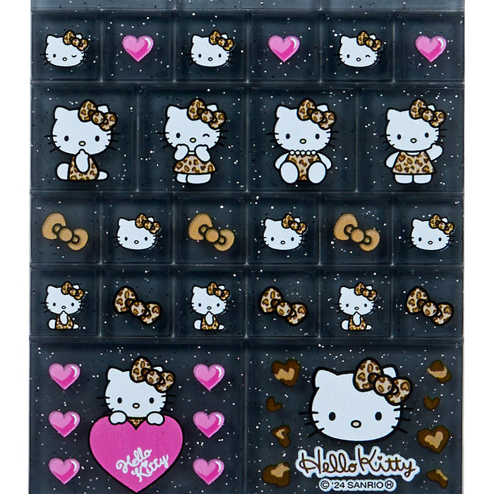 Japan Sanrio - Hello Kitty 90s Tile Sticker (Leopard)